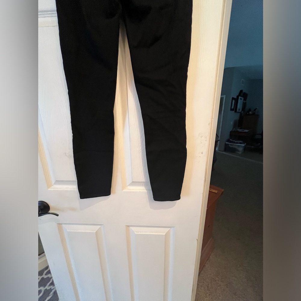 Great fit! Too small for me, otherwise comfortable fit with a bit of a stretch.